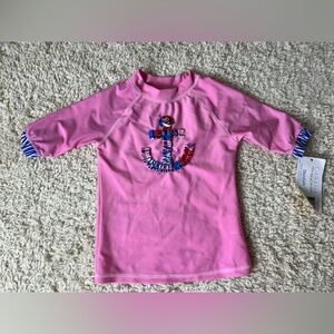 Kids Size 4 Cabana Beach SPF 50 Swim Shirt NWT